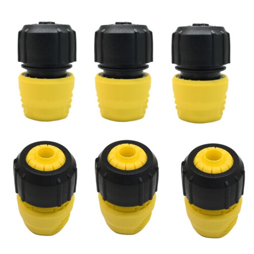 Acoplamento de Mangueira para Conector Reto para  de 1/2 Polegadas, 5/8 Polegadas e 3/4 Polegadas e Conector de Válvula de Retenção de Água