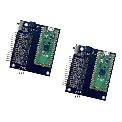 2PCS Logic Analyzer V6.0 RP2350  2, 400MHz 24-Channel High-Performance Logic Analyser