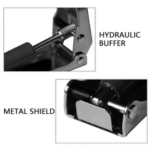 2 Pcs Ultra-Thin Piano Lid Slow Fall Device, External Hydraulic Buffer, Anti-Pinch Hand Protection Built-in Accessory