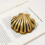Alloy Book Accessories Decorative Page Clip-tin colored shells 10