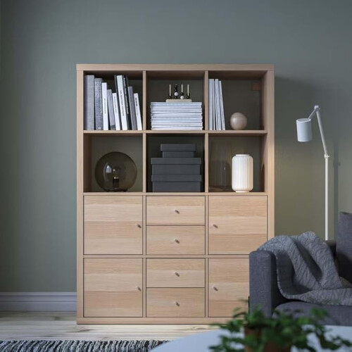 ikea White Stained Oak Effect Unit 112x147cm