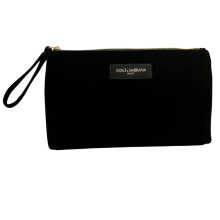 Dolce & Gabbana Beauty Black Make Up Pouch
