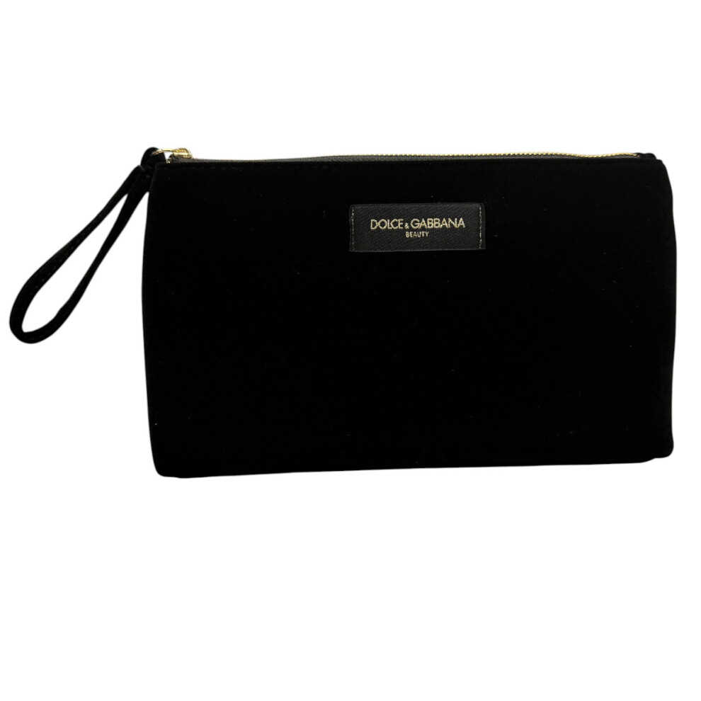 Dolce & Gabbana Beauty Black Make Up Pouch