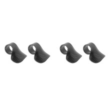 4X Universal Motorcycle E-Bike Grip Throttle Assist Carbon Fiber Moto Wrist Cruise Control Cramp Rest Aid Grips