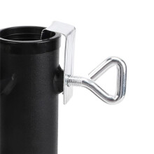 Heavy Duty Patio Parapluhouder,Patio Paraplu Klem Dek Paraplubak,Metalen Paraplu Klem Buiten Paraplu Mount