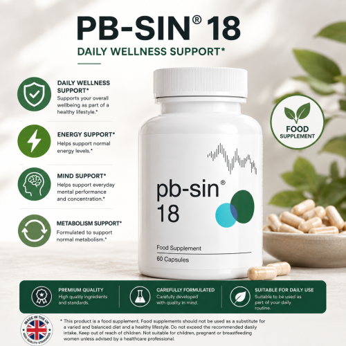 pb-sin 18 Metabolism Support 60 Capsules