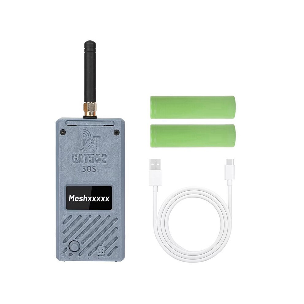 Gat562 30S Meshtastic Lora Mesh 1.3 Inch Oled Display Nrf52840 Sx1262 Gps Lora Meshcore Tracker 30Dbm 5000Mah 915Mhz 6031772881249