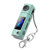 Digitale Daumenkamera, 1080p-Schlüsselanhängerkamera, 0,96 Zoll, Sehr Kleiner Camcorder-Videorecorder, 230 Drehbares Objektiv C
