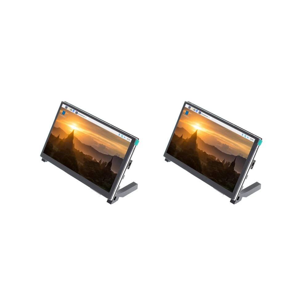 2 Set 7Inch Capacitive Touch Screen For Raspberry Pi 1024X600 Ips Hd -Compatible Touch Screen Computer Secondary 6031960179813