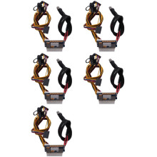 5X 450W 24Pin 12V Input 450W Output Realan ITX PSU ATX PC - ATX Alimentatore per Computer
