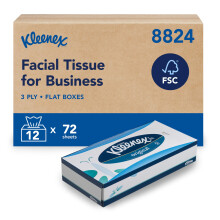 Kleenex Facial Tissue Box, 3-Ply White Tissues, Soft, Strong & Absorbent, Fragra