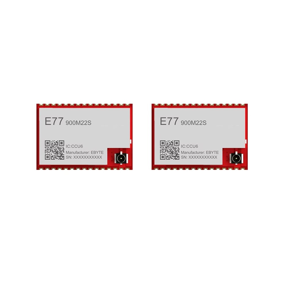 Photos - Other Network Equipment Zandona 2X E77-900M22S LoRaWAN Wireless Module EU868/US915/AU915 ARM Long Distance Transmission Wireless Module 