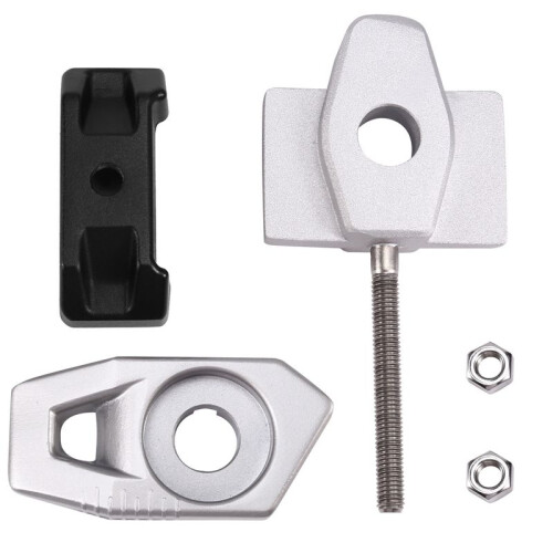 Car Chain Tension Adjuster Baffle Screw Rear Pull Adjustment Block for  450SR Cf400-6 Left