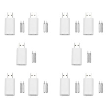 10X Fishing Float Rechargeable Battery Cr425 Usb Charger for Electronic Floats Batteries 2 Hole
