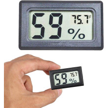 Zeer nauwkeurige temperatuur- en vochtigheidsmeter met Fahrenheit-weergave en snelle respons, geschikt voor diverse toepassingen in broedmachines,