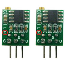 2X Gerador de Sinal Ajustável TP354 NE555 Módulo Gerador de Pulso de Onda Quadrada Oscilador Fonte de Sinal de Saída 50Hz-6Khz