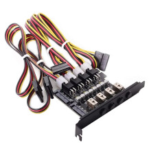 4-Port HDD/SSD-Netzschalter, Festplattenverwaltung, HDD-Netzschalter, Festplattenauswahl, -Laufwerksumschalter