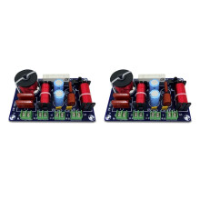 2X 3-Weg Frequentieverdeler Hi-Fi Crossover Audiofiel Thuisbioscoop Hoge Midden- en Lage Luidsprekers Retrofit Crossov Crossover