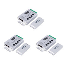 3X Programowalny Kontroler LED HC008 133 Tryb Efektu Sterowanie RF 2048 Pikseli LED dla WS2811 WS2812 Taśma LED RGB Taśma Świetlna