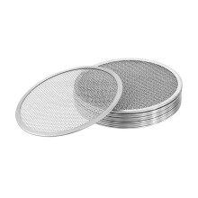 Lot de 10 Couvercles-Filtres en Acier Inoxydable pour Bocaux Mason de 86 mm de Diamètre, Couvercles de Germination, Couvercles pour Bocaux Mason à