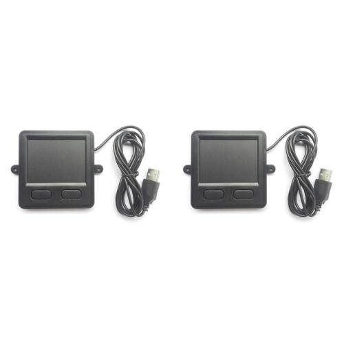 2X Touchpad USB 2.0, Trackpad Portatile per Utenti Desktop e Laptop, Dimensioni Ridotte