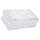 Minimalistischer Taschentuchbox-Organizer aus Glas-Transparent 1