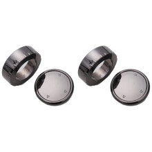 2X for IDrive Car Multimedia Button Cover Trim Knob Sticker for - F10 F18 F07 F20 F21 F06 F12 F30 F01 F02 F25 F26