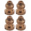Foam Cannon Orifice Nozzle Tips, High Replacement Thread Nozzle For Snow Foam Lance, 1.1 Mm, 4-Pack 1