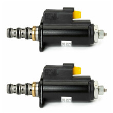 2X 121-1491 Excavator Rotary Solenoid Valve for  E320B/C/D 315C 325C 1211491 KWE5K-31 G24DA30 G24DB30 CAT