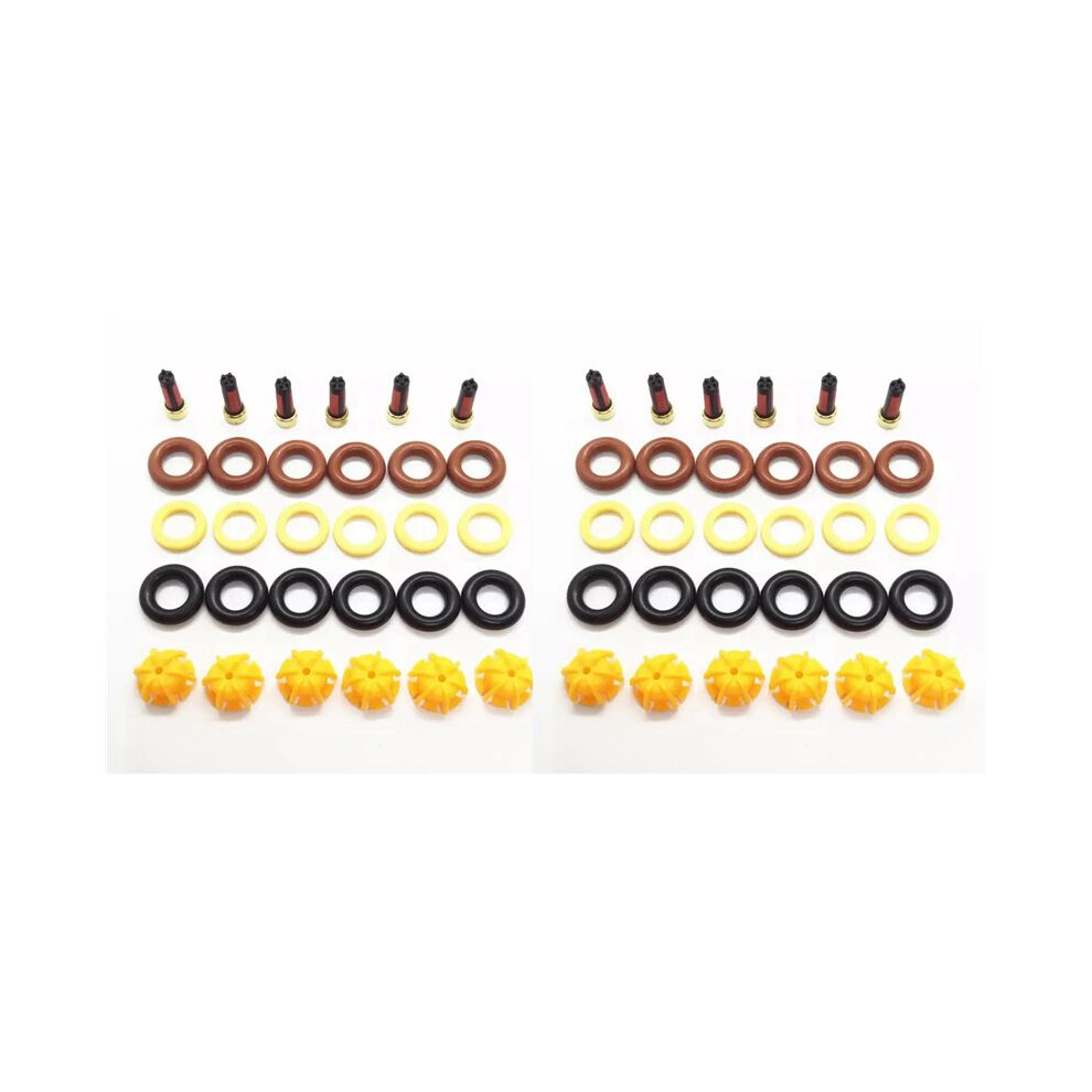 2X Fuel Injector Repair Kit For- E30 325I M60 V8 Pintle Valve Injection 0280150415 0280150778 13641466396 13641734776 6034040531976
