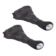 2X 5 Speed Leather Manual Car Gear Shift Knob Lever with Boot Cover for Clio 2 Clio 3 Megane 2 Scenic 2 Kangoo