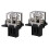 2X Electronic Fan Module Car Cooling Speed Control Module Resistance Controller for  Fiesta 2015 8V5 18L 603AA 1