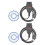 2X Eobd2 Flasher Galletto 1260 Cable Auto Chip Tuning Interface Remap Flasher Programmer Tool 1