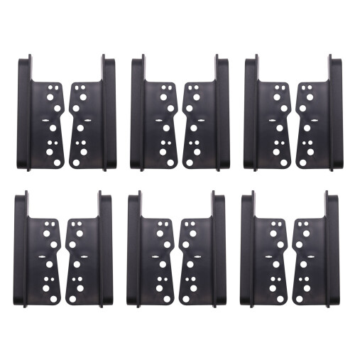 Misura per  12 Doppi Bracci Din per Plancia Frontale Kit per Carter Laterali Stereo