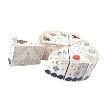 Coffrets cadeaux en forme de gâteau, conteneur de friandises de