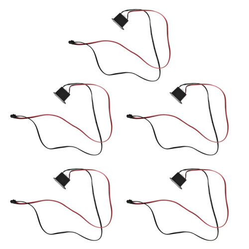 5pcs  12V  Neon EL Wire Power Driver Controller for 1-5M Glow Cable Strip Light Inverter Supply Adapter