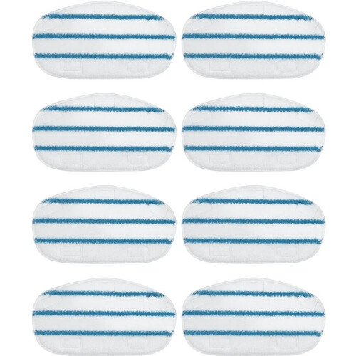 Conjunto de 8 Panos de Microfibra para Esfregão A  PurSteam ThermaPro 10 em 1 e ThermaPro.