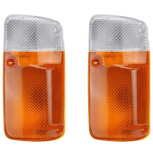 2X Left Corner Light Indicator Signal Lamp Replace for Patrol GQ Y60 1987-1994 B6125-01J00