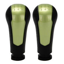 2X 5 Speed Car Gear Shift Konb Gaiter Shifter Knob for Spark 2011-2016