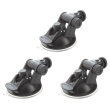 3X Car Suction Cup Mount Holder/ 4 Thread for Hero Sports Camera New