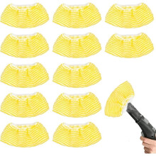 12 Mikrofaser-Handdüsen-Schutztücher für  EasyFix SC 1, SC 2, SC 3, SC 4, SC 5 Dampfreiniger