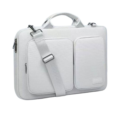 Laptop Bag Handbag 13.3 Inch for   Notebook Shoulder Sleeve Protective Computer Case Silver