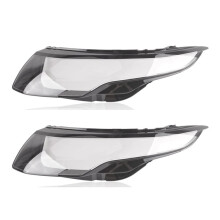 2X Car Front Headlight Light Lamp Lens Shell Cover Replacement for Evoque 2012-2015 Left