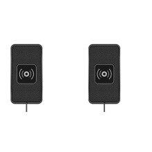 2X Wireless Car Charger,10W for Fast Charging Non-Slip Shockproof Silicone Pad Phone Holder Mount for 12 /12 Pro