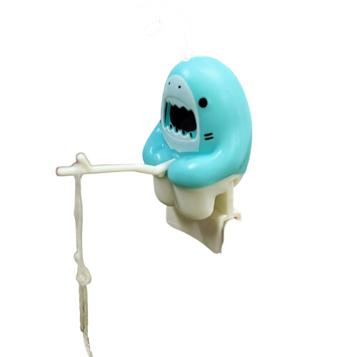 Unique Plastic Shark Tea Infuser Convenient Tea Bag-Light Green