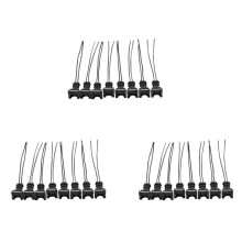 24 Stücke Treibstoff Injektor Verbinder Kabel Stecker Clips für EV1 OBD1 Pigtail Schneiden und Spleißen