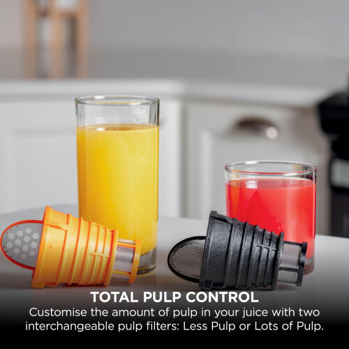 Ninja Ninja Cold Press Juicer Machine with 700ml Jug & 1.1L Pulp Container, Make Fresh 2