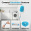 (Blue, -) Brosse plafond, 3 sections, 12-55 pouces 3