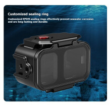 80M Underwater Protection Case Aluminum Alloy Diving Underwater Protective Case Waterproof Case for Osmo