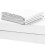Sonia Linens Home Basic Soft Brushed Microfibre Flat Sheet - Non Iron Breathable Hypoallergenic Top Sheet (White, Single) 4